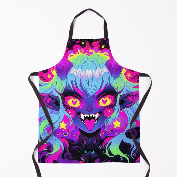 Item preview, Wacky Kawaii Demonic Elf Anime Girl designed and sold by bubblegoth.