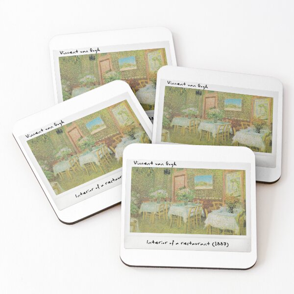 Item preview, Vincent van Gogh - Interior of a restaurant - 1887 (Paris) designed and sold by polart-film.