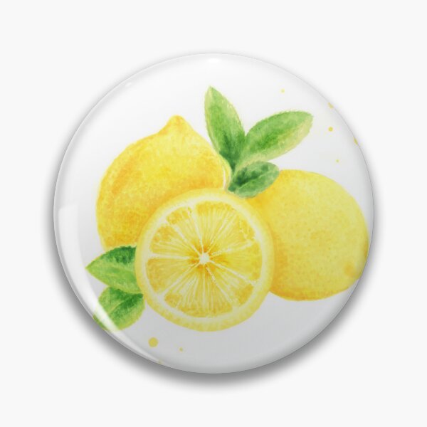 Item preview, Lemon watercolour art designed and sold by Lianne Marie.
