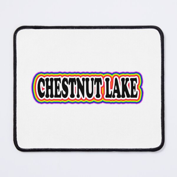 Item preview, CHESTNUT LAKE Sticker designed and sold by dddesignsnj.