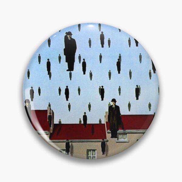 Item preview, rené magritte Merging Lightness and Symbolism art and gift for sales designed and sold by EditorArt.