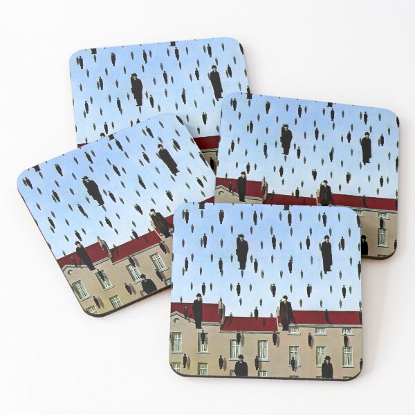 Item preview, rené magritte Merging Lightness and Symbolism art and gift for sales designed and sold by EditorArt.