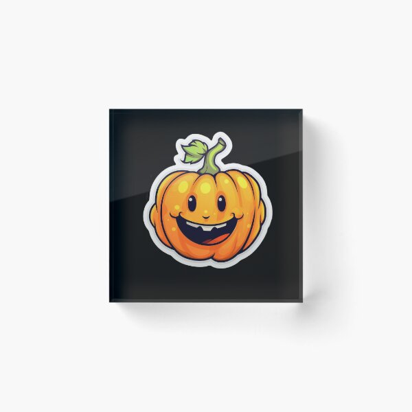 Item preview, Friendly Smiling Halloween Pumpkin designed and sold by FTS-Studio.