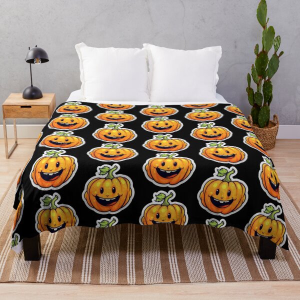 Item preview, Friendly Smiling Halloween Pumpkin designed and sold by FTS-Studio.