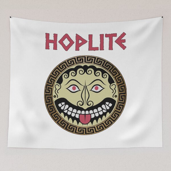Item preview, Ancient Greek Hoplite Gorgon Shield - Ancient Greek Warfare - Greek Phalanx Hoplite designed and sold by Agema Apparel.