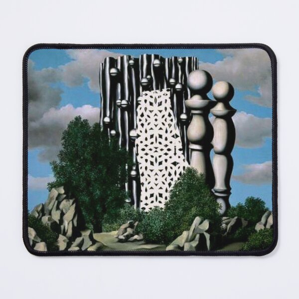 Item preview, rené magritte Merging Lightness and Symbolism art and gift for sales designed and sold by EditorArt.