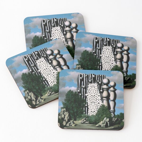 Item preview, rené magritte Merging Lightness and Symbolism art and gift for sales designed and sold by EditorArt.