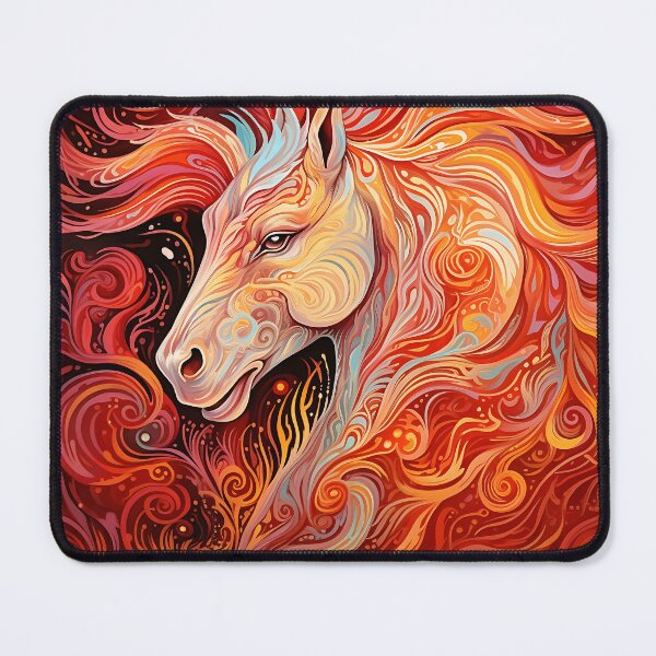 Item preview, Majestic Equine Grace - A Captivating Horse Painting designed and sold by vadimcarazan.