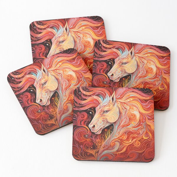 Item preview, Majestic Equine Grace - A Captivating Horse Painting designed and sold by vadimcarazan.