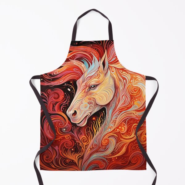 Item preview, Majestic Equine Grace - A Captivating Horse Painting designed and sold by vadimcarazan.
