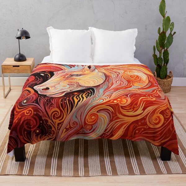 Item preview, Majestic Equine Grace - A Captivating Horse Painting designed and sold by vadimcarazan.