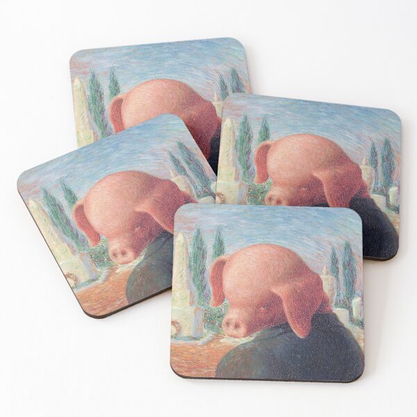 Item preview, rené magritte Merging Lightness and Symbolism art and gift for sales designed and sold by EditorArt.