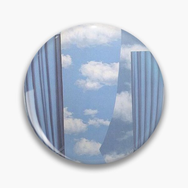 Item preview, rené magritte Merging Lightness and Symbolism art and gift for sales designed and sold by EditorArt.