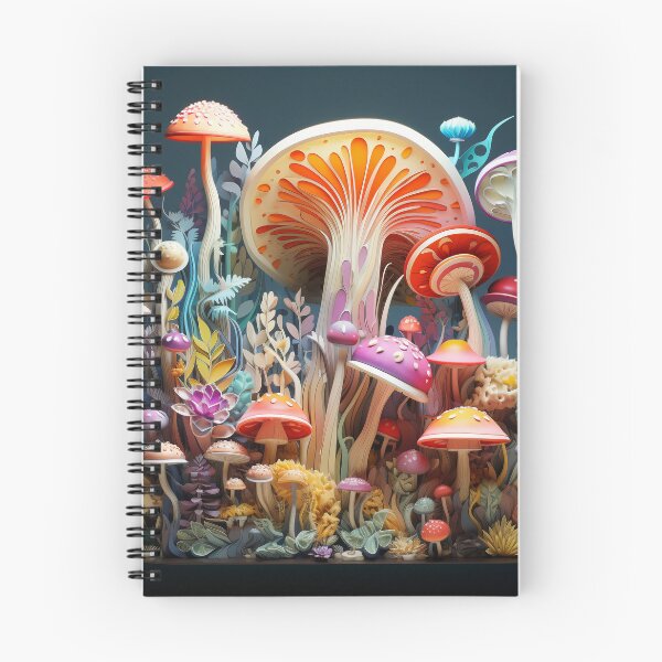 Item preview, never seen mushrooms designed and sold by EdicionesJML.