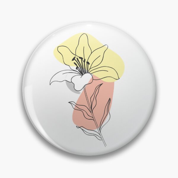 Item preview, Aesthetic boho flower line art  designed and sold by Dsharpstyle.