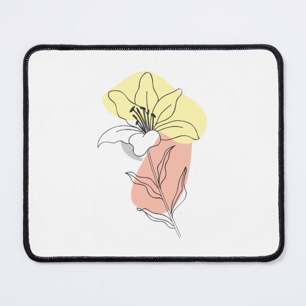 Item preview, Aesthetic boho flower line art  designed and sold by Dsharpstyle.