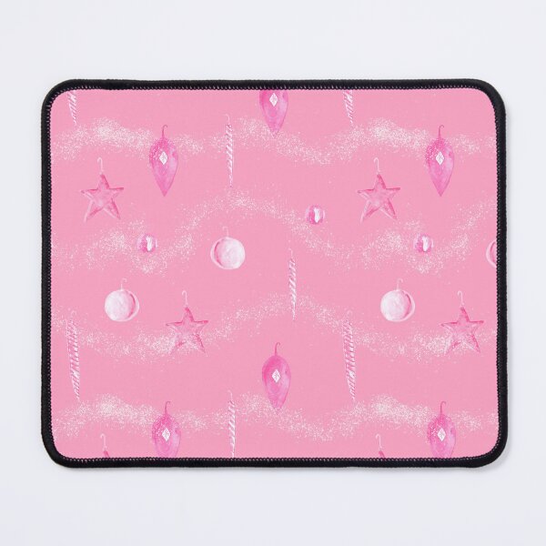 Item preview, Pink Christmas - Whimsical - Pink and White - Holiday designed and sold by handandhart.