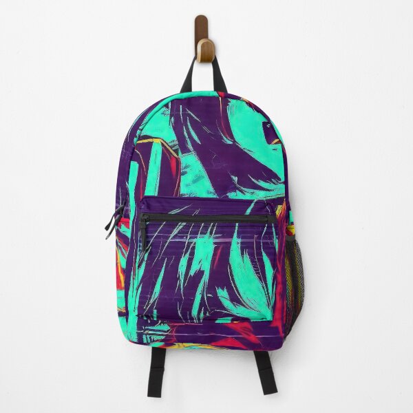 Item preview, Retro glitch girl anime art portrait designed and sold by TomFrontierArt.