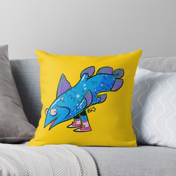 Aperçu de l'œuvre Coelacanthe aux pattes marines créée et vendue par Ragsy.