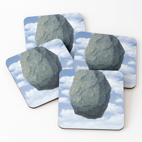 Item preview, rené magritte Merging Lightness and Symbolism art and gift for sales designed and sold by EditorArt.
