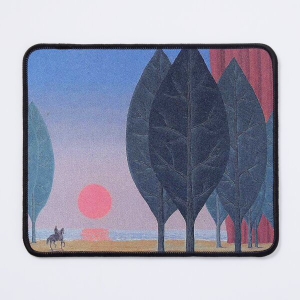 Item preview, rené magritte Merging Lightness and Symbolism art and gift for sales designed and sold by EditorArt.