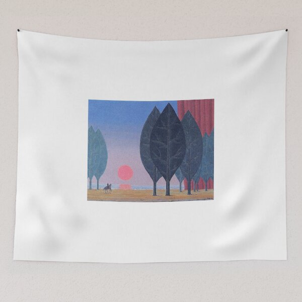 Item preview, rené magritte Merging Lightness and Symbolism art and gift for sales designed and sold by EditorArt.