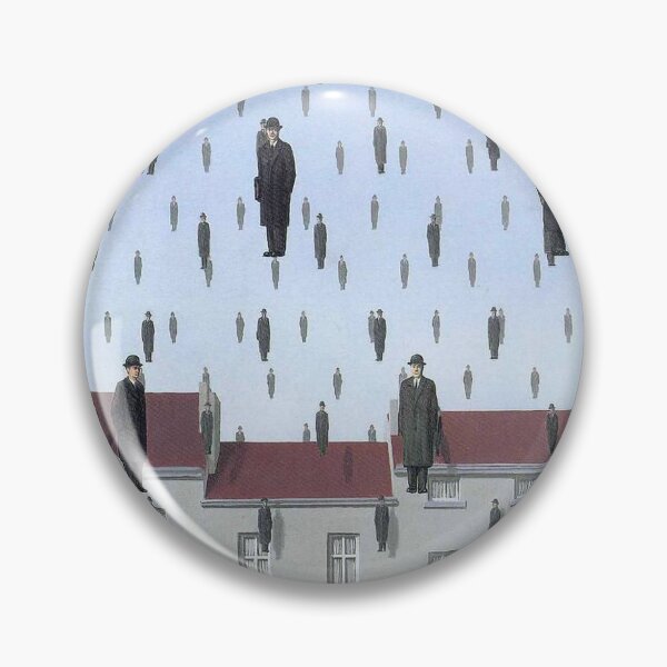 Item preview, rené magritte Merging Lightness and Symbolism art and gift for sales designed and sold by EditorArt.