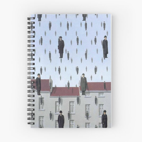 Item preview, rené magritte Merging Lightness and Symbolism art and gift for sales designed and sold by EditorArt.