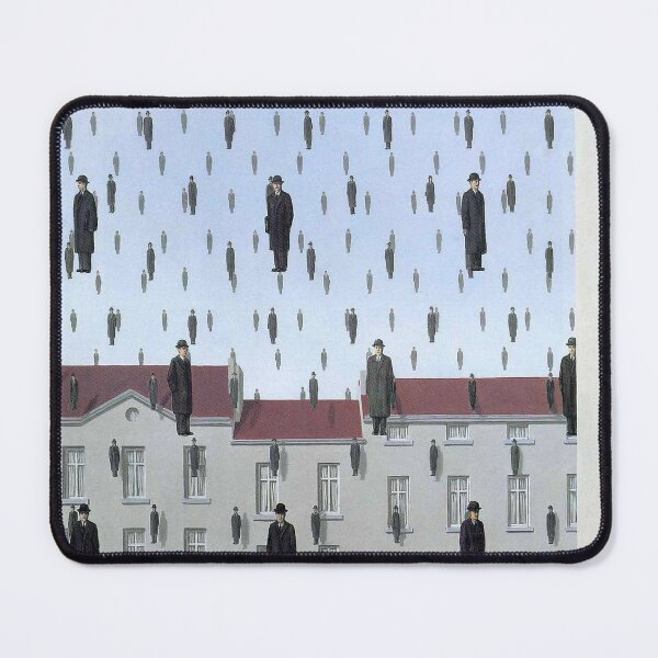 Item preview, rené magritte Merging Lightness and Symbolism art and gift for sales designed and sold by EditorArt.