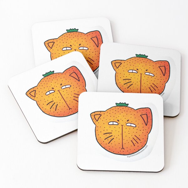 Item preview, Orange Fruit Cat "Purrange" designed and sold by hijinx-mixed.