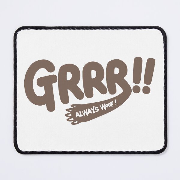 Item preview, GRRR Logo designed and sold by SEXYB WOOF.