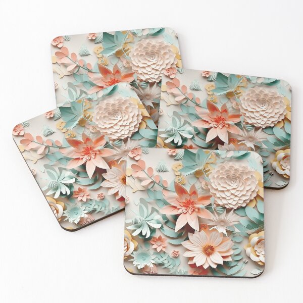 Item preview, Blossoming Dimensions: 3D Floral Paper Delight designed and sold by Anto2030.