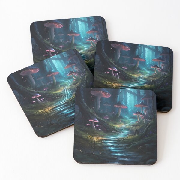 Item preview, Fungi Path - Digital Art designed and sold by SnoopyTF.