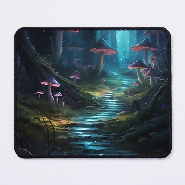 Item preview, Fungi Path - Digital Art designed and sold by SnoopyTF.