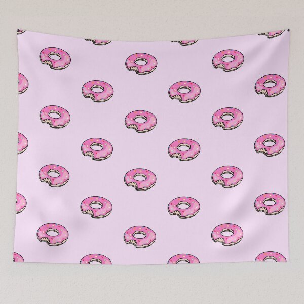 Item preview, Pink Frosted Donut Pool Floatie designed and sold by Nessiknacks0301.