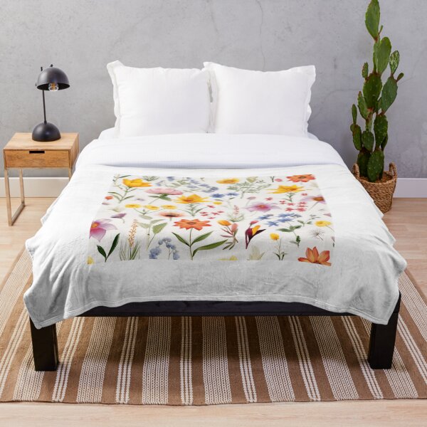 Item preview, Summer flowers pattern designed and sold by SmileshareShop.