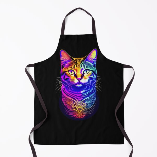 Item preview, Colorful Psychedelic Cat designed and sold by flippinsg.