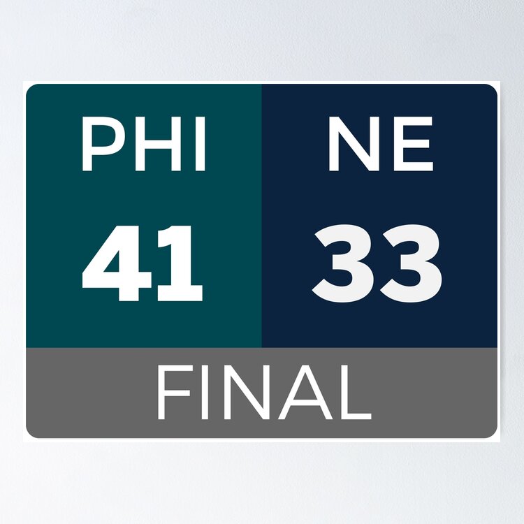 PHI 41 NE 33 Sticker