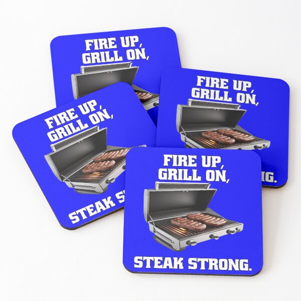 Item preview, BBQ Meat Steak Lover Fire Up, Grill On, Steak Strong designed and sold by fantasticdesign.