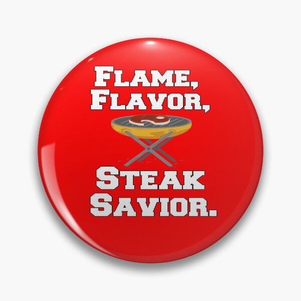 Item preview, BBQ Meat Steak Lover Flame, Flavor, Steak Savior designed and sold by fantasticdesign.