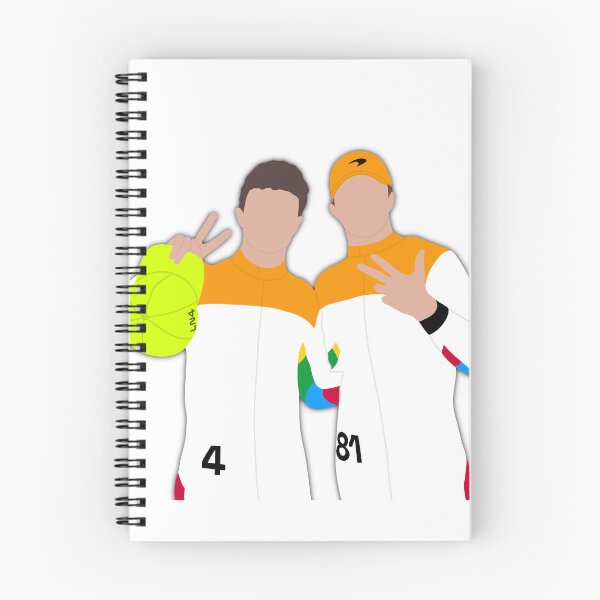 Item preview, Lando Norris and Oscar Piastri - Silverstone | BritishGP 2023 designed and sold by emstanden25.