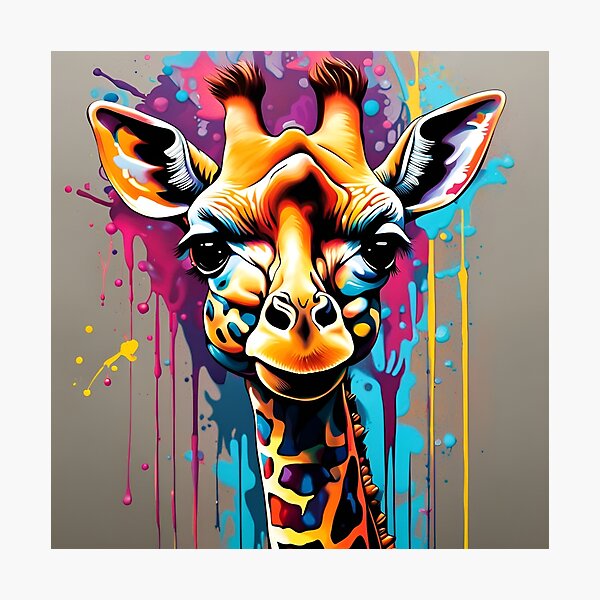 Item preview, Graffiti Giraffe designed and sold by StuART Creations.