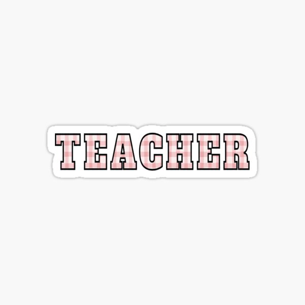 Sassy Teacher Stickers and Decal Sheets | LookHUMAN