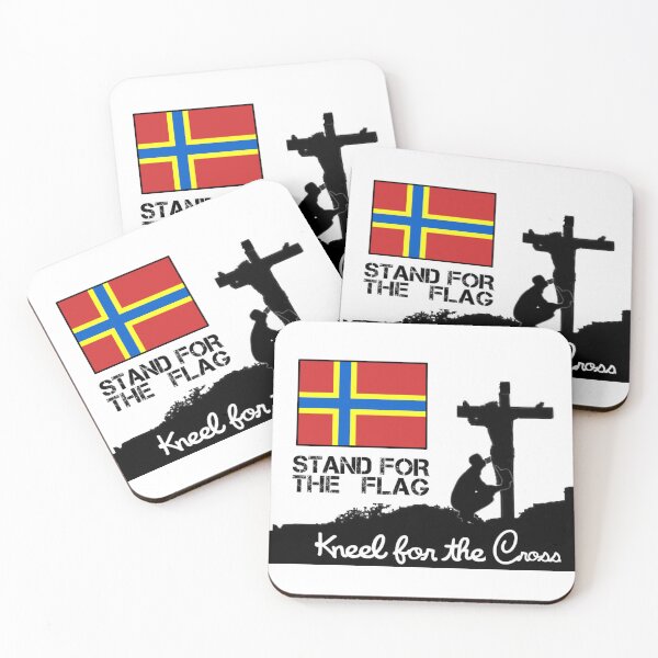 Item preview, Stand For The Orkney Flag Kneel For The Cross designed and sold by JonathanR1994.