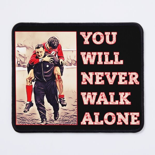 Item preview, NEVER WALK ALONE designed and sold by CRUZETA Football Lovers.