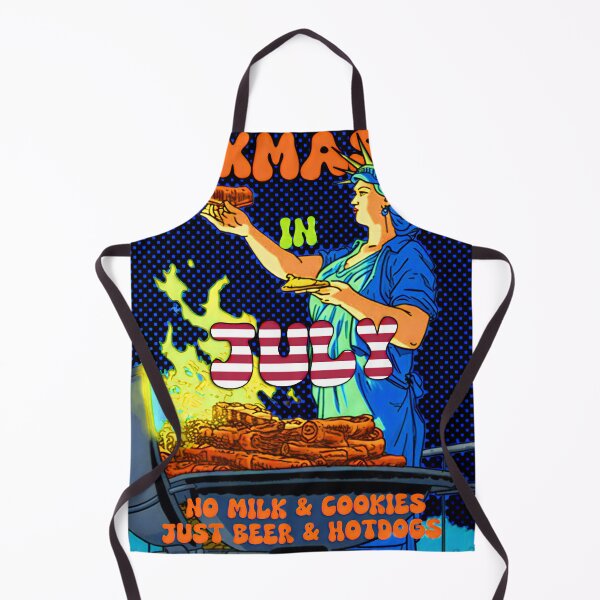 Item preview, Lady Liberty loves Xmas action in hot-dog-days of August designed and sold by ignasirus.