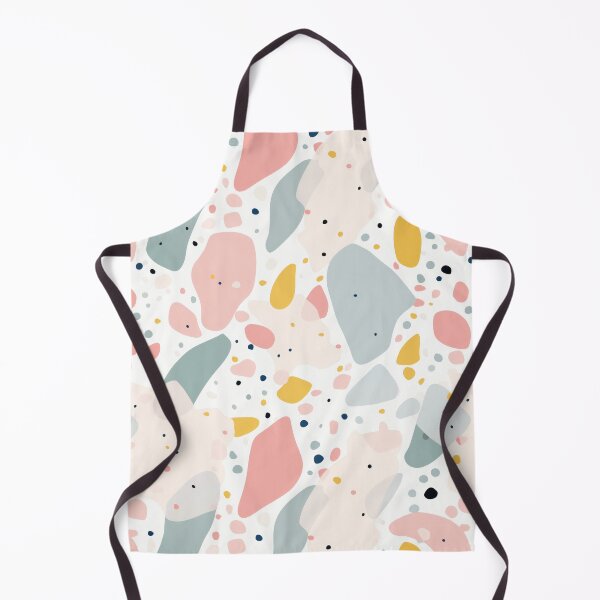 Item preview, Terrazzo Vintage Pastel Pink green yellow pattern - marble terrazzo pink and green designed and sold by Sara_Design.