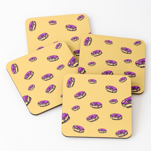 Item preview, Donuts pattern | colorful donuts | pixel donuts designed and sold by Sweet Bee's.