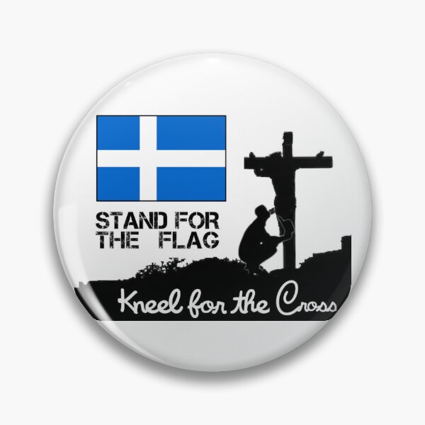 Item preview, Stand For The Shetland Flag Kneel For The Cross designed and sold by JonathanR1994.
