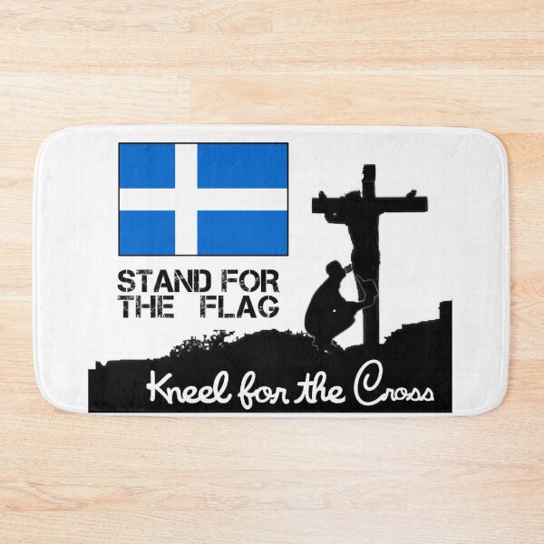 Item preview, Stand For The Shetland Flag Kneel For The Cross designed and sold by JonathanR1994.